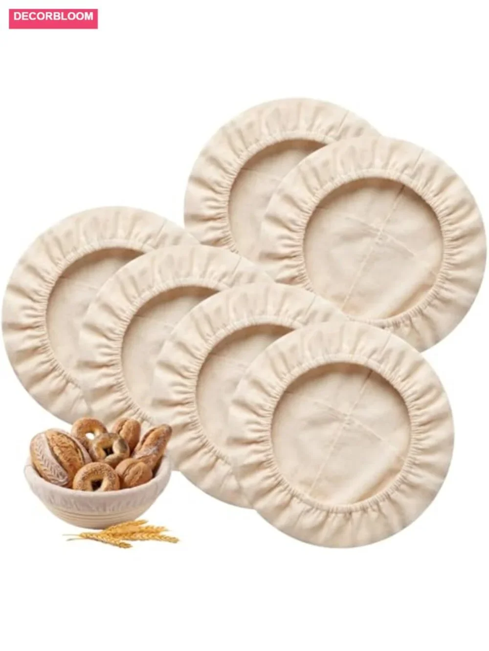 Cotton Bread Proofing Liners for 9